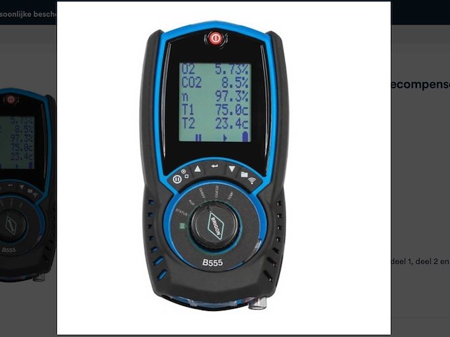 Brigon 555nl rookgasmeter - afbeelding 1 van  6