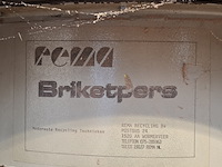 Briketpers rema, th 50r, bouwjaar 1984 - afbeelding 3 van  18