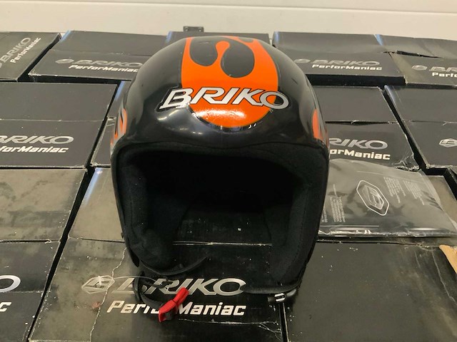 Briko black splash skihelm (45x) - afbeelding 2 van  5