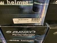 Briko black splash skihelm (45x) - afbeelding 4 van  5