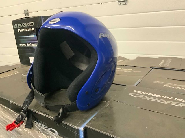 Briko blue skihelm (92x) - afbeelding 1 van  5