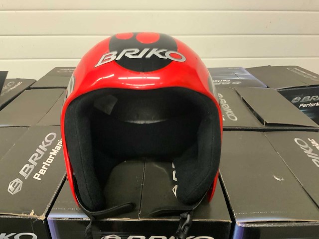 Briko red splash skihelm (87x) - afbeelding 2 van  5