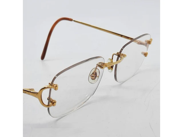 Bril montuur op sterkte, cartier, c100920 - afbeelding 3 van  11