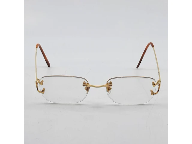 Bril montuur op sterkte, cartier, c100920 - afbeelding 4 van  11
