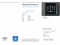 Briljant diamant 1.03 ct - afbeelding 3 van  3