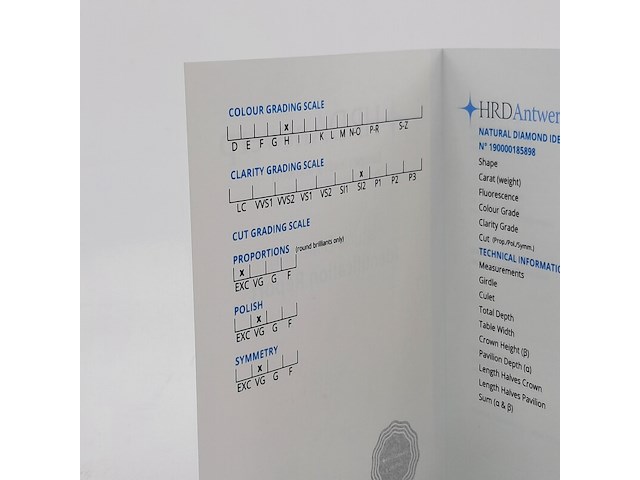 Briljant geslepen diamant, 0,14 karaats (si2) - afbeelding 7 van  8