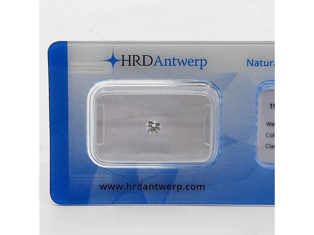 Briljant geslepen diamant, 0,18 karaats (si2) - afbeelding 2 van  6