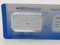 Briljant geslepen diamant, 0,21 karaats (si1) - afbeelding 2 van  8