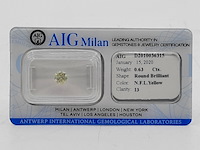 Briljant geslepen diamant, 0.63 karaats (p3)