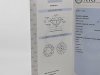 Briljant geslepen diamant, 0.63 karaats (p3) - afbeelding 8 van  9
