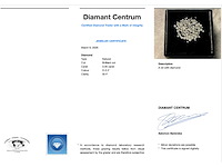 Briljant geslepen diamant 3.05 carat natuurlijke diamant - afbeelding 3 van  3