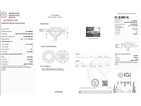Briljant geslepen diamant 5.00 carat gecertificeerd - afbeelding 4 van  4
