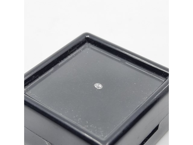 Briljant geslepen diamant, ca. 0,03 karaats - afbeelding 3 van  4