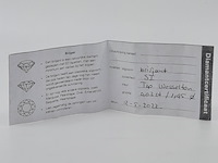 Briljant geslepen diamant, ca 0,03 karaats - afbeelding 4 van  4