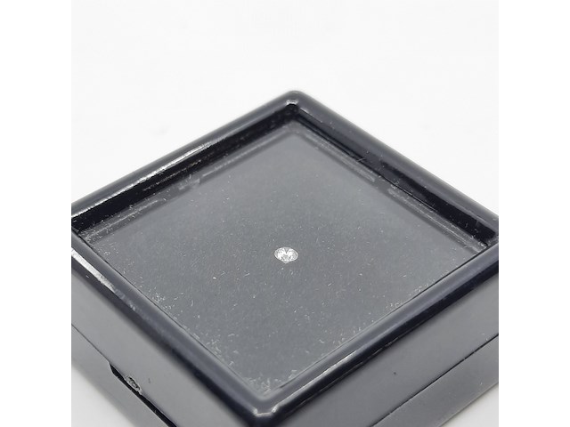 Briljant geslepen diamant, ca. 0,03 karaats - afbeelding 2 van  4