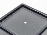 Briljant geslepen diamant, ca. 0,03 karaats - afbeelding 3 van  4