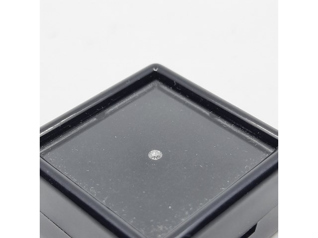Briljant geslepen diamant, ca. 0,03 karaats - afbeelding 2 van  4