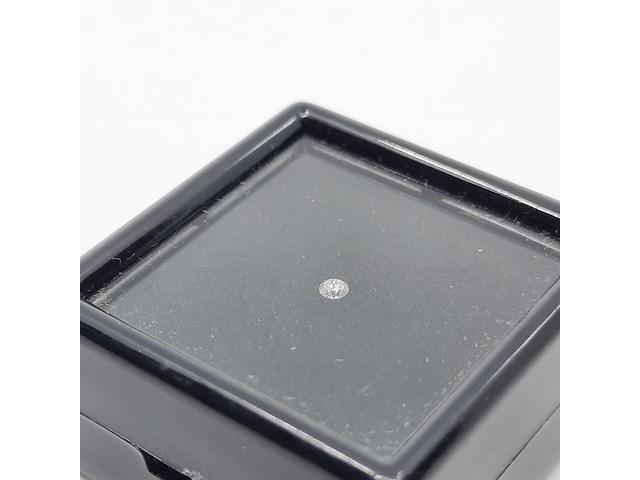 Briljant geslepen diamant, ca. 0,03 karaats - afbeelding 3 van  4