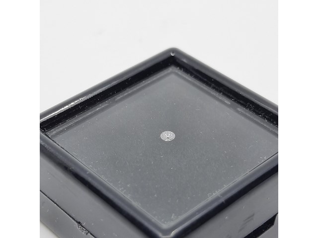 Briljant geslepen diamant, ca. 0,03 karaats - afbeelding 2 van  4