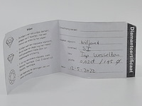 Briljant geslepen diamant, ca. 0,03 karaats - afbeelding 4 van  4