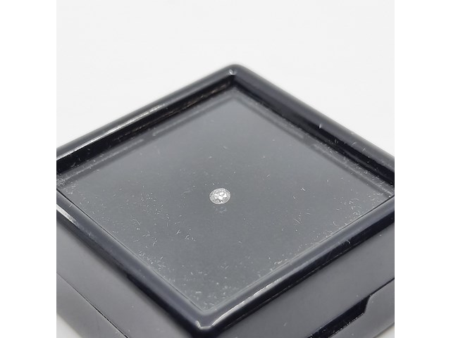 Briljant geslepen diamant, ca. 0,03 karaats - afbeelding 2 van  4