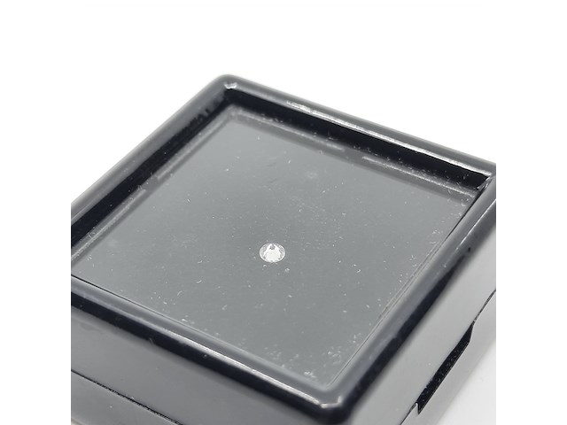 Briljant geslepen diamant, ca 0,03 karaats - afbeelding 3 van  4