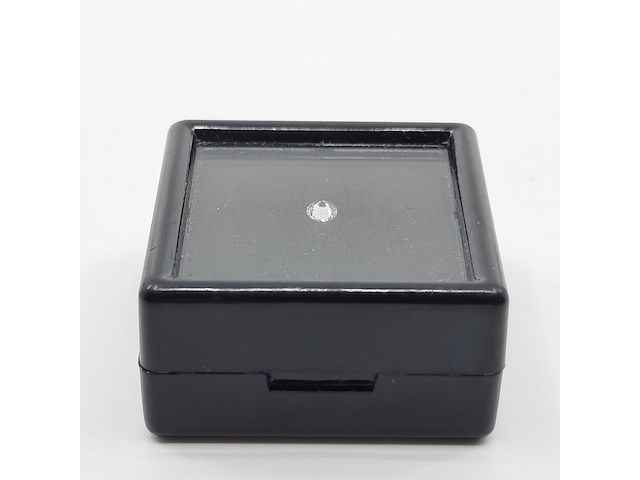 Briljant geslepen diamant, ca 0.08 karaats - afbeelding 1 van  4