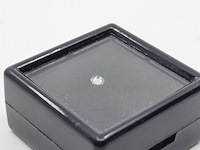 Briljant geslepen diamant, ca 0.08 karaats - afbeelding 2 van  4