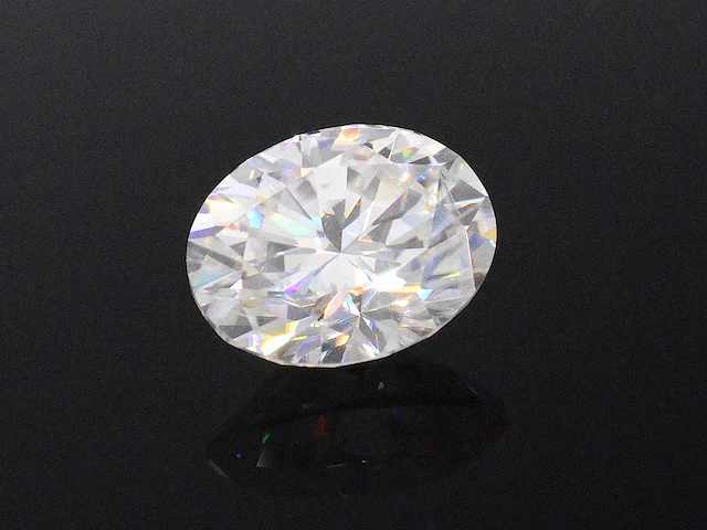 Briljant ovaal 2.00 ct gecertificeerd - afbeelding 2 van  2