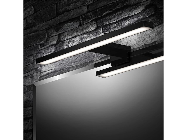 Briloner dun led spiegellamp spiegelverlichting badkamer neutral wit licht - afbeelding 2 van  5