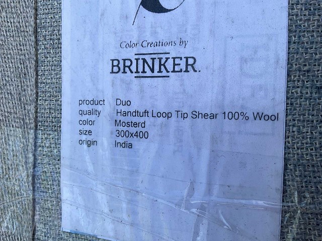 Brinker 100% wool design tapijt 400x300cm - afbeelding 6 van  7