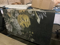 Brinker bloem vloerkleed - afbeelding 1 van  4