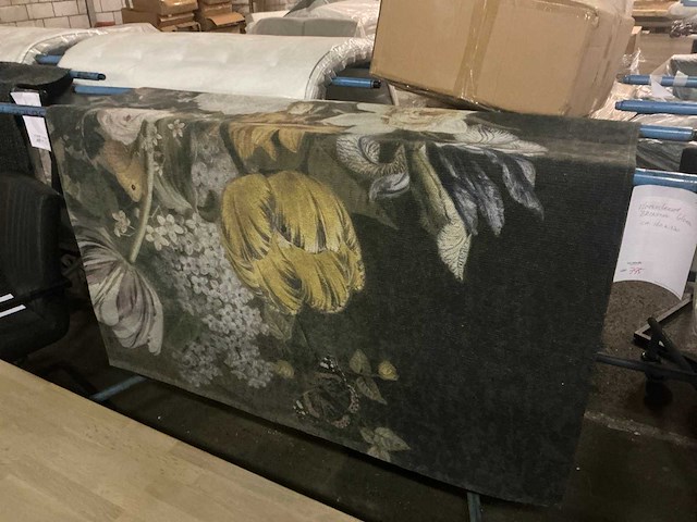 Brinker bloem vloerkleed - afbeelding 2 van  4