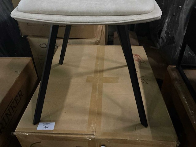 Brinker dc-2110 eetkamerstoel (6x) - afbeelding 3 van  4