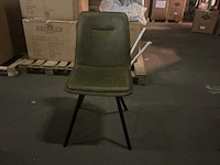 Brinker dc-2110 moss eetkamerstoel (5x) - afbeelding 2 van  5
