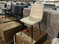 Brinker dc-2155 beige eetkamerstoel (4x) - afbeelding 1 van  5