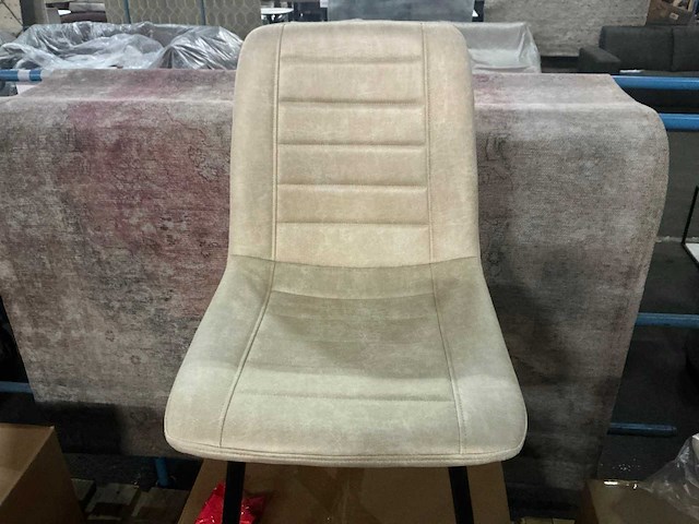 Brinker dc-2155 beige eetkamerstoel (4x) - afbeelding 4 van  5