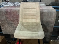 Brinker dc-2155 beige eetkamerstoel (4x) - afbeelding 4 van  5