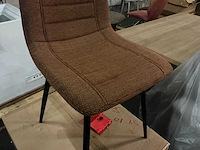 Brinker dc-2155 copper eetkamerstoel (6x) - afbeelding 3 van  5