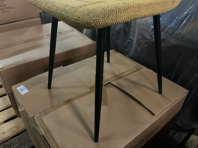 Brinker dc-2155 eetkamerstoel (6x) - afbeelding 4 van  5