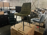 Brinker dc-2155 moss eetkamerstoel (6x) - afbeelding 1 van  4