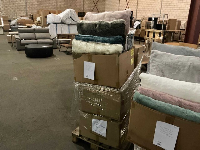 Brinker fox fur sierkussen (40x) - afbeelding 1 van  4