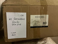 Brinker fox fur white 60x60cm sierkussen (42x) - afbeelding 4 van  4