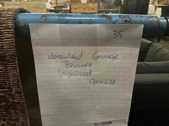 Brinker grunge vloerkleed 160x230cm - afbeelding 3 van  4