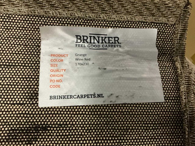 Brinker grunge vloerkleed 160x230cm - afbeelding 4 van  4