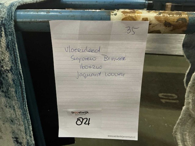 Brinker jaquard woven vloerkleed 160x240cm - afbeelding 3 van  4