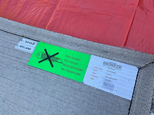 Brinker leman design tapijt vloerkleed 200x290 - afbeelding 6 van  11