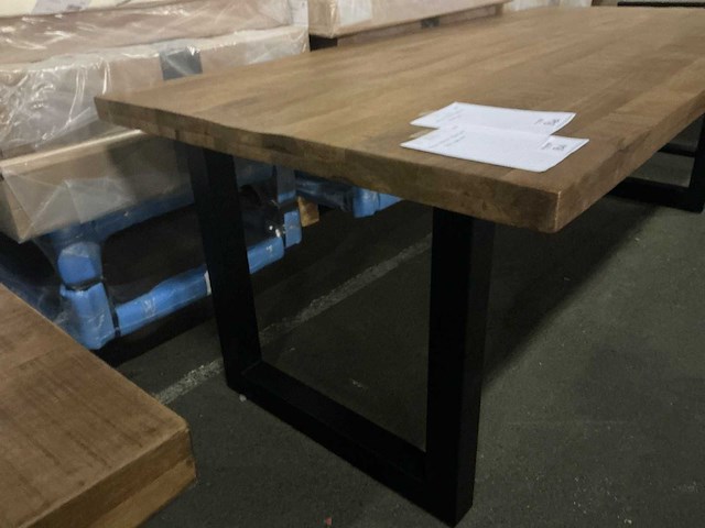 Brinker new stalvi brown eetkamertafel 220cm - afbeelding 2 van  5