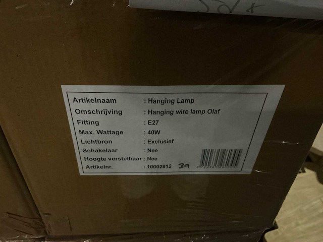 Brinker olaf hanglamp (29x) - afbeelding 3 van  3