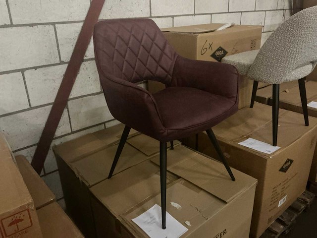 Brinker olso dining chair 10002221 eetkamerstoel (4x) - afbeelding 3 van  6